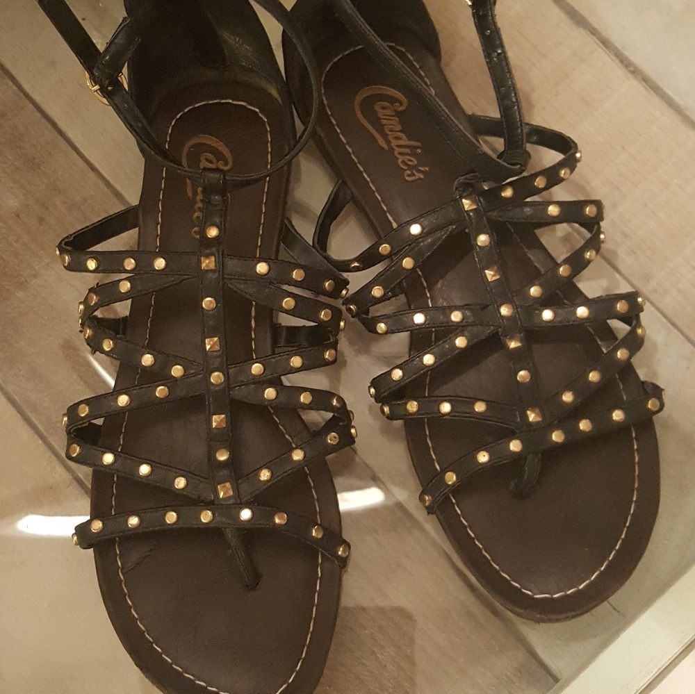 Candies studded gladiator sandals